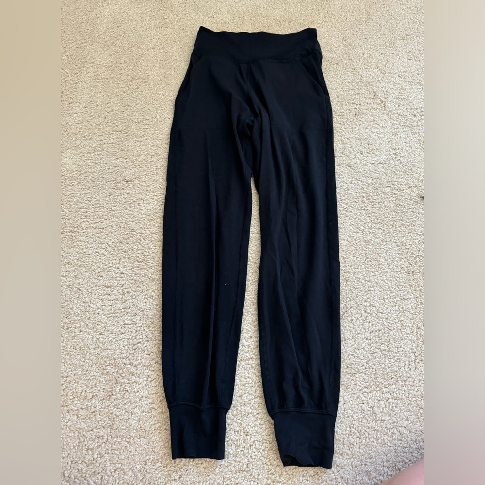 Black Lululemon align joggers